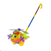Oyuncak Uçak Sopalı Sevimli Tombul Uçak 30 Cm - 1