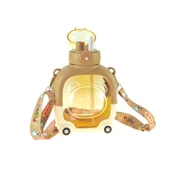 Matara Ayıcık Sevimli Matara 1000 Ml Kahverengi - 3