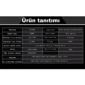 TechTic HD Teleskop Monoküler El Dürbünü 10-30x50 Zoom Tripot Telefon Tutuculu Avcılık Kamp Tek Göz - 6