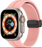 Apple Watch 1 2 3 4 5 6 7 8 9 Se Ultra 49/45/44/42 mm  KRD-84 Silikon Kordon thumbnail 2