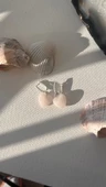 925 ayar aşk taşı kalp pembe kuvars - 1