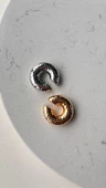Earcuff kıkırdak küpe gold renk thumbnail 3