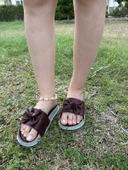 Şerit Detaylı  Fiyonklu Üst Kalite  Terlik - 3