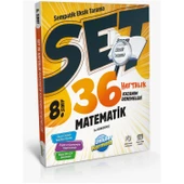 Ünlüler Karması 8. Sınıf Matematik 36 Haftalık Kazanım Denemeleri - 1
