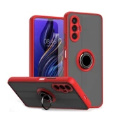 Gpack Tecno Pova 3 Kılıf Montreal Yüzüklü Mıknatıslı Kamera Korumalı Silikon thumbnail 3