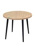 Vilinze Argos Yuvarlak Mdf Naturel Sabit Mutfak Masası - Q90 Cm - 2