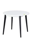 Vilinze Avanos Yuvarlak Sabit Mutfak Masası - Q90 Cm - 2