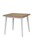 Vilinze Avanos Sabit Mdf Kare Ahşap Mutfak Masası - 80X80 Cm - 2
