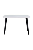 Vilinze Argos Sabit Mdf Beyaz Mutfak Masası - 70X120 Cm - 2