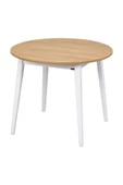 Vilinze Avanos Yuvarlak Sabit Mdf Mutfak Masası - Q90 Cm - 3