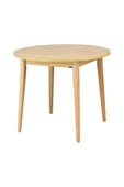 Vilinze Ege Sandalye Avanos Mdf Yuvarlak Ahşap Mutfak Masası Takımı - 90X90 Cm - 3