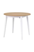Vilinze Ege Sandalye Avanos Mdf Yuvarlak Ahşap Mutfak Masası Takımı - 90X90 Cm - 3