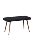 Vilinze Eames Ahşap Ayak Deri Mutfak Masası Bankı - 1