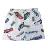 12 li Paket Sedef Yıldız Erkek Çocuk Desenli Penye Boxer 1037 thumbnail 1