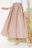 Beli Lastikli Çan Etek Latte thumbnail 2