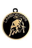 Lamborghini Amblemi Vantuzlu Pleksi Cam Süsü Arma Araba Oto Aksesuar Etiketçi Resimlik Model-2 - 1
