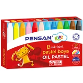 Pensan Pastel Boya Kidz 12 Renk 98060 - 1