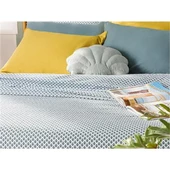 English Home Petit Florets Çift Kişilik Pike Takımı 200x220 cm Koyu Yeşil - 1