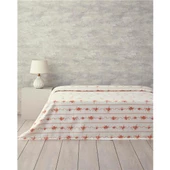 English Home Flower Çift Kişilik Line Pike 200x220 cm Turuncu - 1