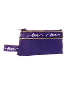 Kaukko Mirror Baggy Kalem Çantası Navy Blue K2666 - 2