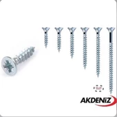 Sunta Vidası 6X80 100' Lü Akdeniz - 1