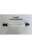 %100 Porselen 128 MM Çekmece, Mutfak Dolap Kulpu 10 Adet - 4