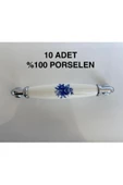 %100 Porselen 128 MM Çekmece, Mutfak Dolap Kulpu 10 Adet - 8