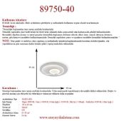 Eray Aydınlatma 89750-40 Plofonyer Led Avize thumbnail 5