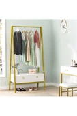 Zizuva Tasarım Gold Açık Gardırop Kıyafet Askılığı - 3