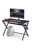 Zizuva Tasarım Askılıklı Oyuncu Masası&gamer Masa - 1