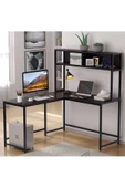 Zizuva Tasarım Raflı Köşe Çalışma Masası thumbnail 1