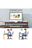 Zizuva L Model Monitör Raflı Çalışma Masası - 5