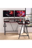 Zizuva Tasarım L Model Monitör Raflı Oyuncu Ve Çalışma Masası - 3