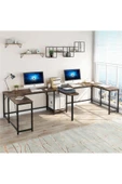 Zizuva Tasarım Iki Kişilik Çalışma Masası thumbnail 1