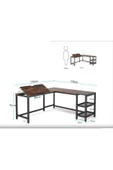 Zizuva Tasarım L Model Çizim Ve Bilgisayar Masası thumbnail 6