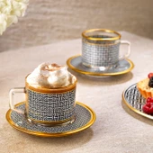 Schafer Tommy 2 Kişilik Kahve Sunum Seti-Siyah - 2