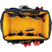 CAT DA980192 16'' Ağır Hizmet Geniş Ağızlı Bez Alet Takım Çantası - 7