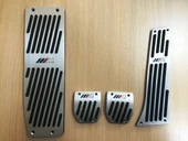 AUTOGP Bmw e87 pedal seti takımı manuel 4parça ///M logolu - 2