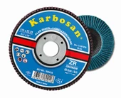 Karbosan Premium Sd Flap 115 X 22 Zr 40 Kum Zımpara 10 Adet thumbnail 4