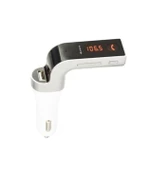 Torima Carg7 Bluetooth Araç Fm Transmitter Usb Girişli Beyaz Android Ios Cihazlar Uyumlu+AUX kablo - 1