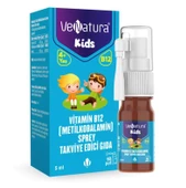 VeNatura Kids Metilkobalamin Sprey Takviye Edici Gıda 5 ml - 1