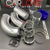 Profesyonel Hava Filtre Uzatma Krom Boru Seti Metal Ürün 7.6cm - 2