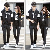 Günlük Kışlık Sevgili Eşofman Tekli Kadın Takım thumbnail 4