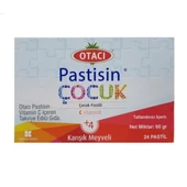 Otacı Pastisin Çocuk C Vitaminli Karışık Meyveli 24 Adet - 1