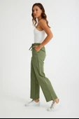 Keten Günlük Pantolon Beli Bağcıklı thumbnail 1