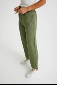 Keten Günlük Pantolon Beli Bağcıklı - 7