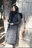 Günlük Kışlık Tam Boy Şişme Kadın Tesettür Mont thumbnail 2