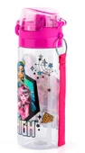 Monster High Pipetli 500 ml Plastik Matara Suluk Pembe Kız Çocuk - 3