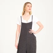 Günlük Askılı Bol Kesim Yazlık Kadın Tulum thumbnail 4