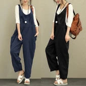 Günlük Yazlık Kalın Askılı Slopet Kadın Tulum thumbnail 1